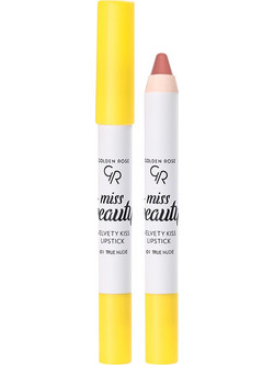 Golden Rose Miss Beauty Velvety Kiss 01 True Nude Κραγιόν Pencil