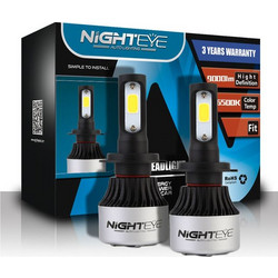NIGHTEYE λάμπες led 9000lm 6500k h7 a315-S2 72w 2τμχ