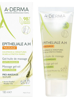 A-Derma Epitheliale A.Η. Duo Massage Gel-Oil Gel Σώματος Μασάζ 100ml