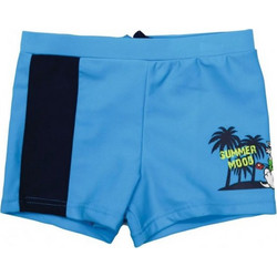 Funky Παιδικό Μαγιό Boxer για Αγόρι Τιρκουάζ 417-3001-2