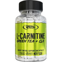 Real Pharm L-Carnitine Green Tea + CLA 90 Κάψουλες