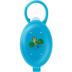 Kiokids Θήκη Πιπίλας Ζωάκια Μπλε