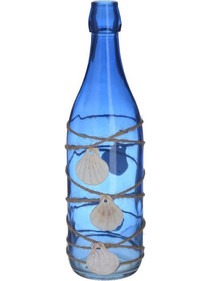 INART ΜΠΟΥΚΑΛΙ ΓΥΑΛΙΝΟ ΜΠΛΕ Δ9Χ33 - 9cm x 33cm x 9cm