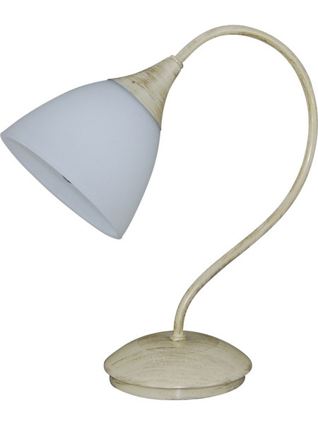 Home Lighting 1012-1T Πορτατίφ E14 Λευκό Μπεζ Φ45xΥ40cm