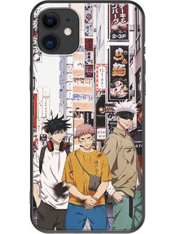 Θήκη Jujutsu Kaisen iPhone 11 Black TPU (Μαύρη Σιλικόνη)