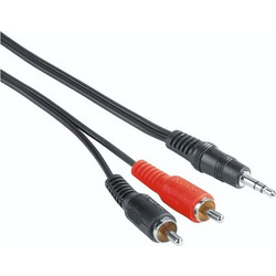 Καλώδιο Ήχου Hama 205106 RCA male σε 3.5mm Jack male - 2m