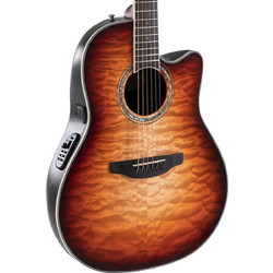 Ovation Celebrity Standard Plus CS24X-7C-G Cognac Burst Gloss