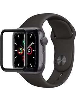 Premium Full Frame Glass Protection 9H HD 360 Apple Watch 40mm Series 6 Προστατευτικό Πλαίσιο Οθόνης