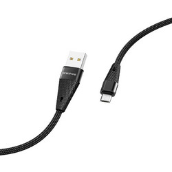 Hoco BU10 Καλώδιο USB σε USB-C 1.2m Μαύρο