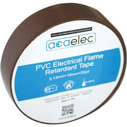 ΤΑΙΝΙΑ ΜΟΝΩΤΙΚΗ PVC ACAELEC ΚΑΦΕ 0.13mmx19mmx20yds - DY00000024