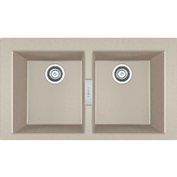 Franke Sirius 2.0 620 Oatmeal Ένθετος Νεροχύτης Γρανίτη 3149000355 86x50cm