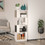 vidaXL Βιβλιοθήκη 51x25x132cm 814040