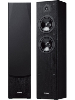 Yamaha NS-F51 Ζεύγος Ηχείων Hi-Fi Δαπέδου 80W 2 Δρόμων Black