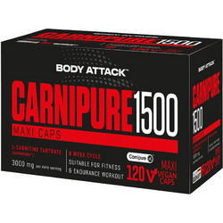 Body Attack Carnipure 1500 120 Κάψουλες