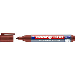 Μαρκαδόρος Edding 360 Λευκού Πίνακα Καφέ 1,5-3mm