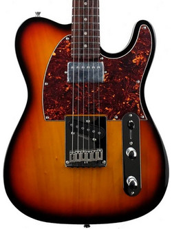 Jet Guitars JT350 Ηλεκτρική Κιθάρα T Style με SH Μαγνήτες και Ταστιέρα Rosewood Sunburst