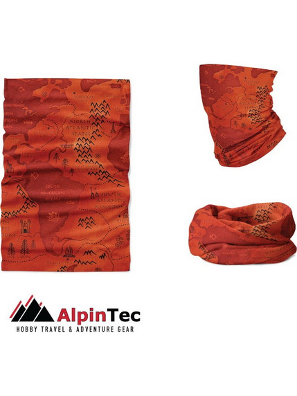AlpinPro Fairy Map Μαντήλι Πολλαπλών Χρήσεων CoolMax