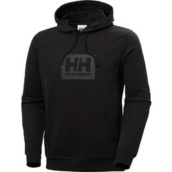 Helly Hansen Box Hoodie Ανδρικό Αθλητικό Φούτερ με Κουκούλα Μαύρο 53289-990