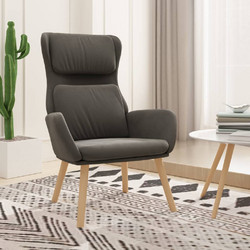 vidaXL Πολυθρόνα Relax Βελούδινη Γκρι 341352