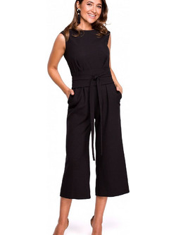 Style Γυναικεία Ολόσωμη Φόρμα Μαύρη S163