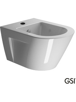 Μπιντέ Κρεμαστό Πορσελάνης 36x50cm GSI Norm 8664 Λευκό