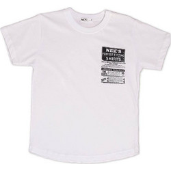 NEK Παιδικό T-Shirt Κοντομάνικο Λευκό 65422