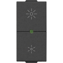 Dimmer Master 230V Universal Carbon Matt Neve Up