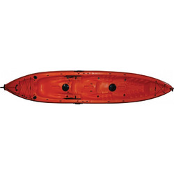 Seastar Nereus 3 Πλαστικό Kayak 2 Ατόμων Πορτοκαλί