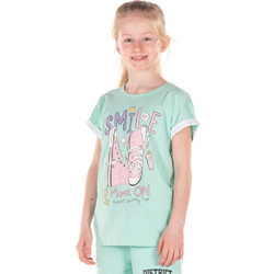 District75 Παιδικό T-Shirt Κοντομάνικο Βεραμάν 122KGSS-312-068