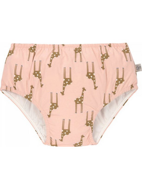 Laessig Uni SS22 Giraffe Βρεφικό Μαγιό Πάνα για Κορίτσι Ροζ 1431001746