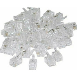 Βυσμα Digitus RJ9 Τηλ.4/4 - 100 Τεμάχια S1109