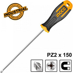 Επαγγελματικό Κατσαβίδι Σταυρού Ingco HS68PZ2150 - PZ 2 x 150mm - 150mm HS68PZ2150