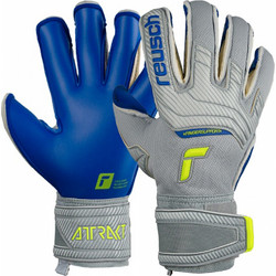 Reusch Attrakt Gold X Evo Cut Γάντια Τερματοφύλακα με Προστατευτικά Μπλε Γκρι 5270950-6006