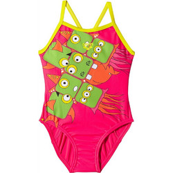 Arena Swimwear KG Fill Αθλητικό Παιδικό Μαγιό Ολόσωμο για Κορίτσι Πολύχρωμο 1A48643-2-3