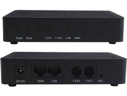 2 FXS Analog VoIP Gateway XORCOM GW0002 - 2x Ethernet Ports GW0002