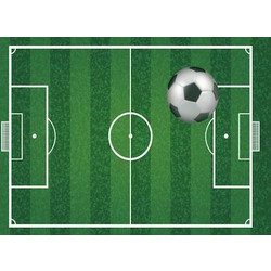 Σουπλά Πλαστικό Placemat Football (031110130)
