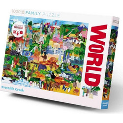 Puzzle Crocodile Creek Υδρόγειος 1000 Κομμάτια