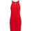 Adidas Adicolor Classics Tight Summer Mini Καλοκαιρινό Αθλητικό Φόρεμα Κόκκινο HC2037