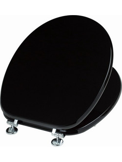Κάλυμμα-Καπάκι Λεκάνης τουαλέτας Universal 44-49Χ37.5cm Μαύρο Cwat34