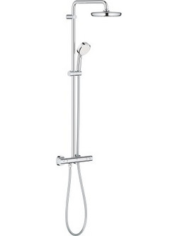 Grohe Rainshower New Tempesta Cosmopolitan 160 Στήλη Ντους με θερμοστατική μπαταρία 27922