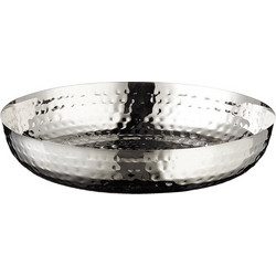 Μπωλ Φρουτιέρα INOX σφυρήλατη φ30xΥ5 5cm Leone c425700