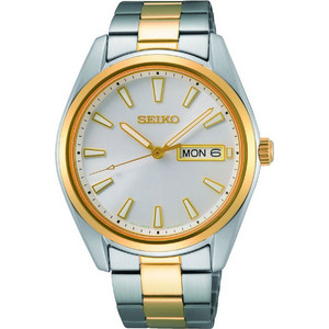 Seiko Ανδρικό Ρολόι με Χρυσό Μεταλλικό Μπρασελέ SUR446P1 Seiko Ανδρικό Ρολόι με Χρυσό Μεταλλικό Μπρασελέ SUR446P1