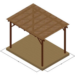 ΠΕΡΓΚΟΛΑ ΜΕ ΚΑΦΑΣΩΤΟ PRIVACY 300 X 400ΕΚ