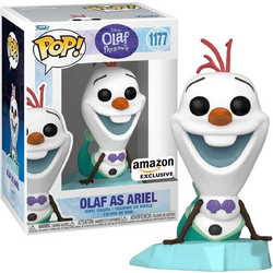 Funko Pop! Disney Olaf 1177 Olaf as Ariel Exclusive