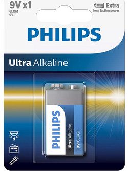 Philips Ultra Alkaline 9V 1τμχ
