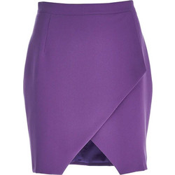 Silvian Heach CVA22218GO Υφασμάτινη Μίνι Φούστα Purple