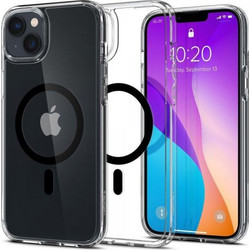 Spigen Ultra Hybrid Back Cover with MagSafe Transparent / Black (iPhone 14)