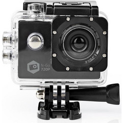 Nedis ACAM11BK Action Camera Full HD με Οθόνη 2" Μαύρη