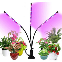Grow Light Full Spectrum LED Φωτιστικό Ανάπτυξης Φυτών 3 λαμπτήρων