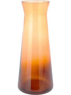 Καράφα 1145ml, γυάλινη σε ντεγκραντέ μελί χρ. 10x10x25